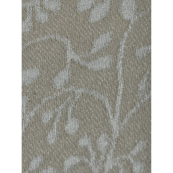 Woolrich Floral Top Beige XL Layering Boho Indie Folk Preppy Chic Soft Festival - Picture 4 of 8